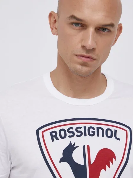 Тениска Rossignol с принт бяло