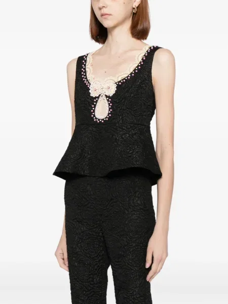 Vestă Cynthia Rowley negru