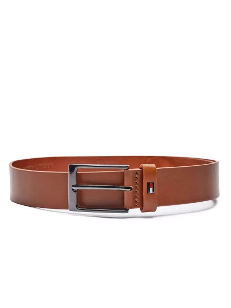 Tommy Hilfiger De piele curea Layton maro