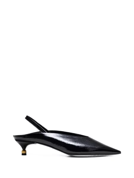 Pantofi cu toc Vanda Novak slingback negru