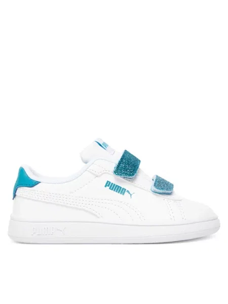 Puma Tenisice Smash L Glitter Velcro V Inf 08 bijela