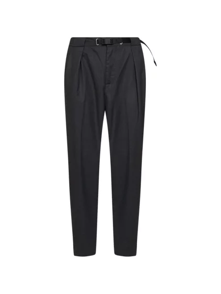Cu centură pantaloni White Sand alb