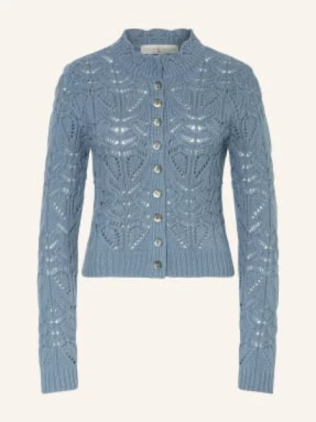 Johann & Johanna Sweter Rozpinany blau