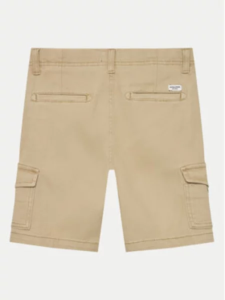 Jack & Jones Junior Kratke hlače Cargo Fit bež