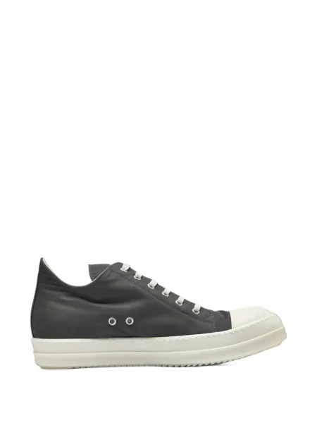Sneakerși Rick Owens Drkshdw cu șireturi din dantelă gri