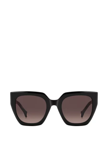 Ochelari de soare Carolina Herrera cu imprimeu geometric negru