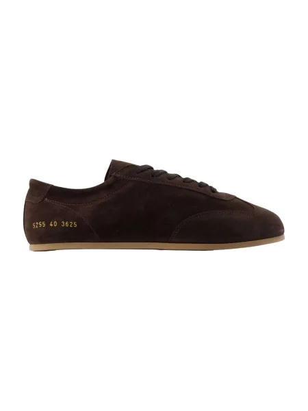 Sneakersy Common Projects skórzane brązowe