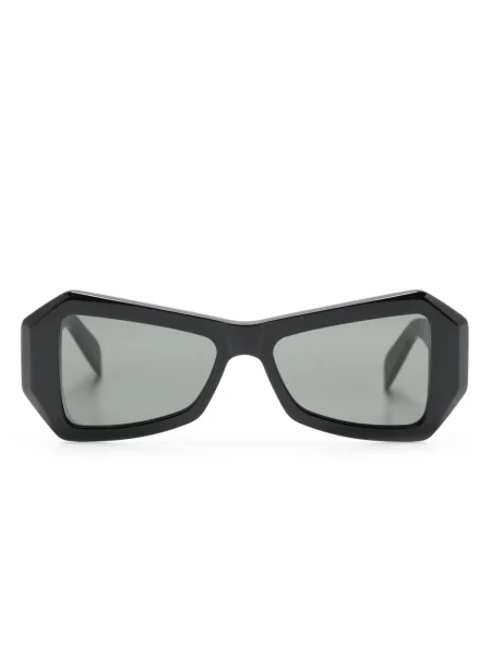 Ochelari de soare Retrosuperfuture cu imprimeu geometric negru