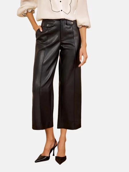 Love & roses Pantaloni negru