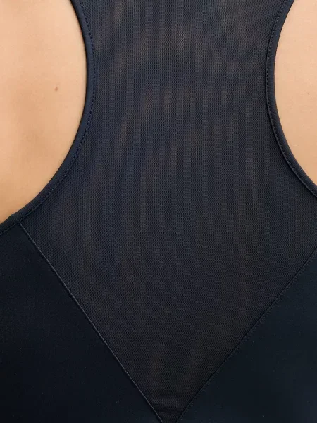 Платье мини Ea7 Emporio Armani клеш синее