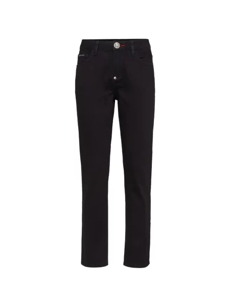 Blugi boyfriend Philipp Plein negru