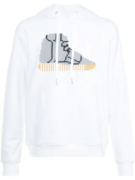 Sneakerși Mostly Heard Rarely Seen 8-bit alb