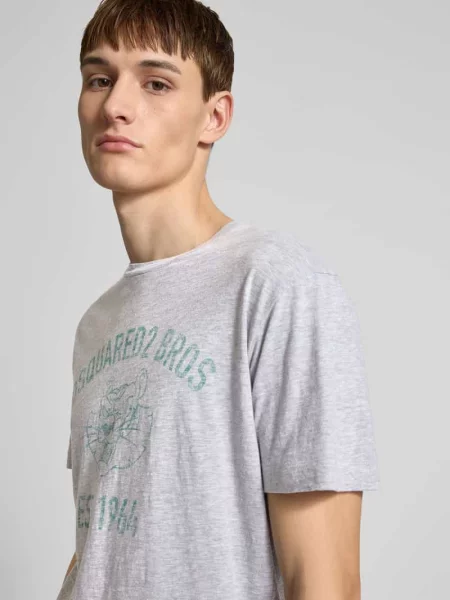 T-shirt z nadrukiem z logo Dsquared2