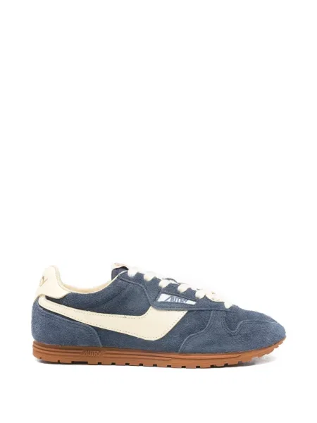 Sneakerși Autry din piele de căprioară albastru