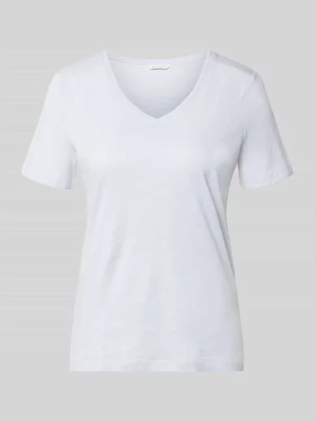 Męski t-shirt o kroju regular fit z czystej bawełny Tom Tailor