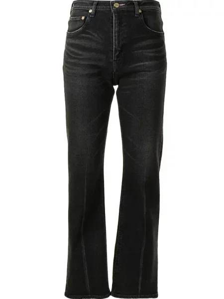 Jeansy dzwony Tu Es Mon Trésor czarne