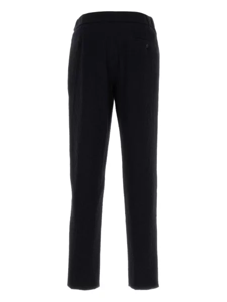 Pantaloni Giorgio Armani albastru