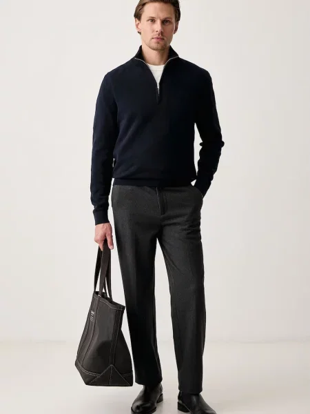 HUGO Pulover Bleumarin