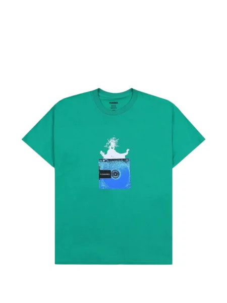 Tricou Pleasures cu imagine verde
