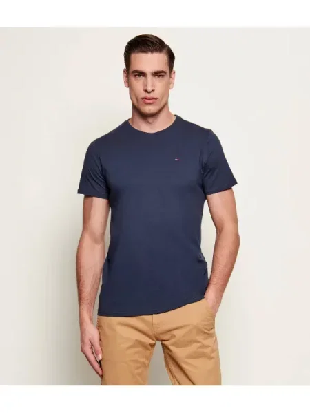Tommy Jeans Póló TJM ORIGINAL JERSEY kék