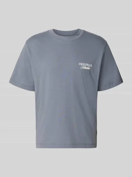 T-shirt z nadrukiem z napisem model NORREBRO' Jack & Jones
