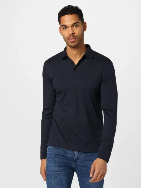 BOSS Black Tricou Pado bleumarin negru