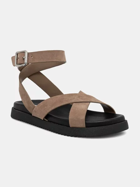 Steve Madden sandale din piele întoarsă My Bestie femei maro