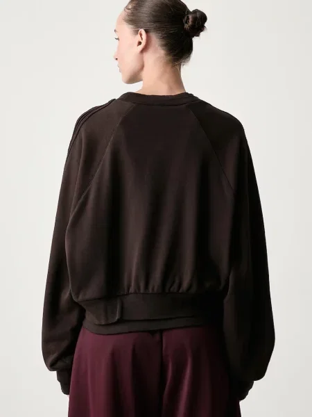 Adidas Originals bluza Winterized Double brązowa