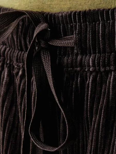 Adidas Originals спортен панталон дамски от Corduroy кафяво