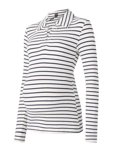 Vero Moda Maternity Tricou VMMSEA bleumarin alb