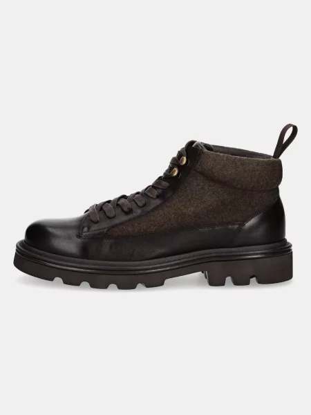 Botine Medicine din piele maro
