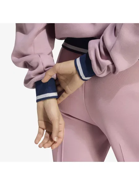 Суитшърт adidas Engineered Rib Crew Magic Mauve/ Night Indigo/ Grey Two S сиво