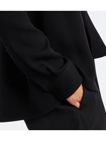 Bluză Balenciaga de lână negru