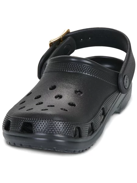 Csatos klasszikus félcipő Crocs fekete