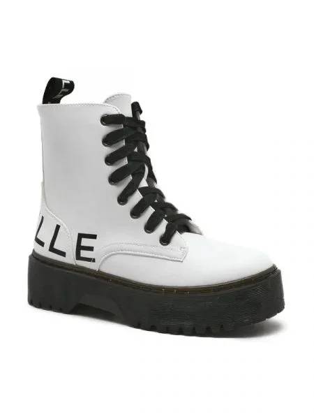 Gaëlle Paris Botine alb