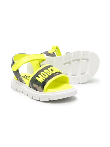 Sandały dziecięce Moschino żółte