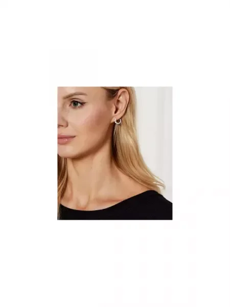 Swarovski Cercei argintiu
