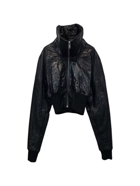 Decupat geacă Rick Owens negru