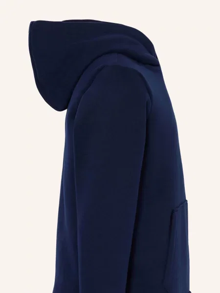 Lacoste Bluza Z Kapturem blau granatowa