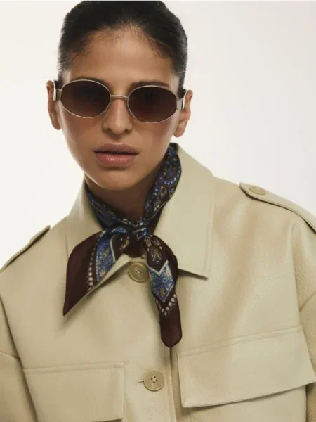 Reserved Ochelari de soare cacao-cu-lapte