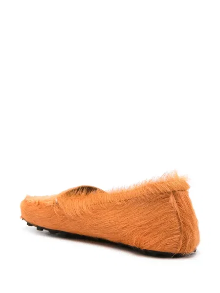 Σκαρπινια Marni slip-on πορτοκαλί