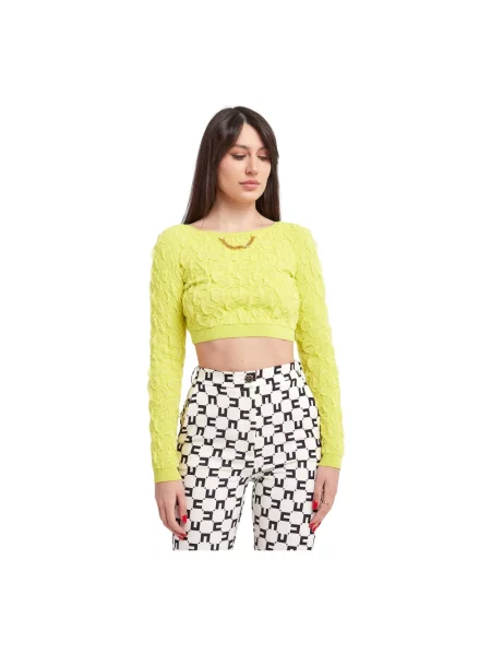 Top Elisabetta Franchi żółty