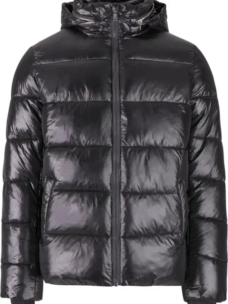 Urban Classics Geacă de iarnă negru