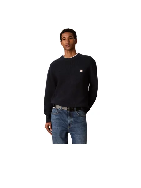 Sweter Calvin Klein Jeans niebieski