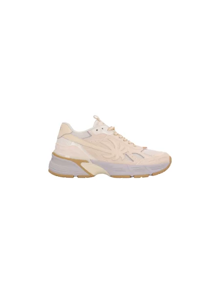 Sneakersy Palm Angels skórzane beżowe