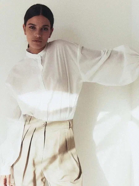 Srajca MUUV. Ample bela