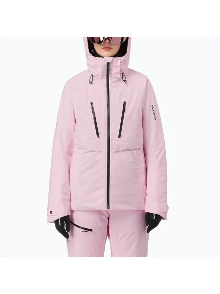 Geacă de schi pentru femei Salomon Brilliant icy pink roz