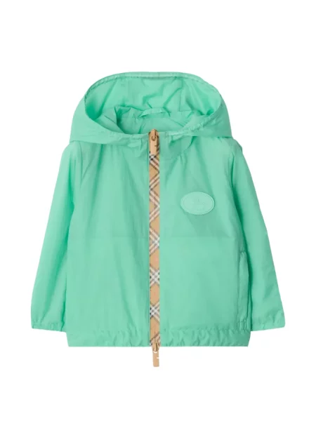 Dětska bunda Burberry zelená