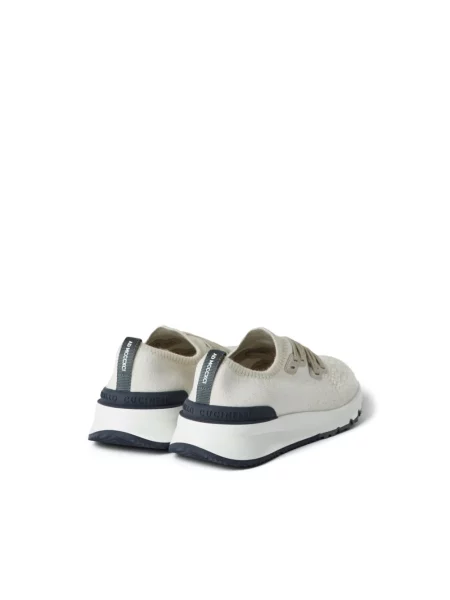 Sneakersy Brunello Cucinelli beżowe