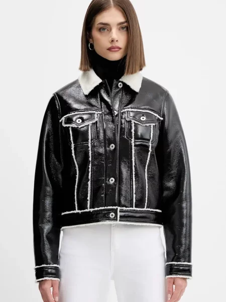 Karl Lagerfeld Jeans kurtka przejściowa czarny